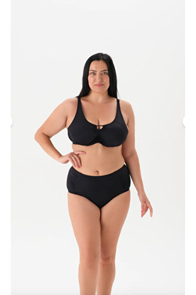 Eros Ексклузивен дамски комплект бикини с подплата и поддръжка, с черни мотиви