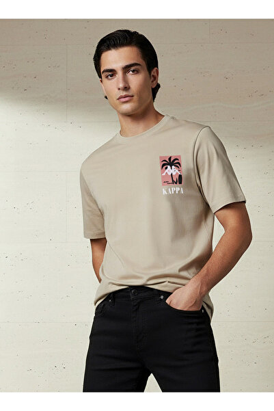 Kappa Men Logo Print T-shirt