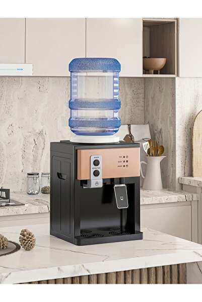 Venpara موزع مياه مكتبي مزود بخاصية التسخين والتبريد الفوريين، موزع متعدد الو...