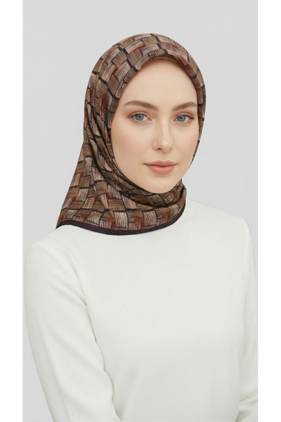 Karaca Eşarp Eșarfă din raion cu model mozaic