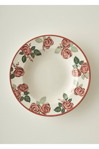 Bella Maison Rose Porselen Çukur Tabak (23 cm)