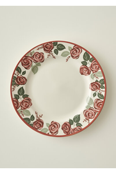Bella Maison Rose Porcelain Servicing Plate with Border (27 cm)