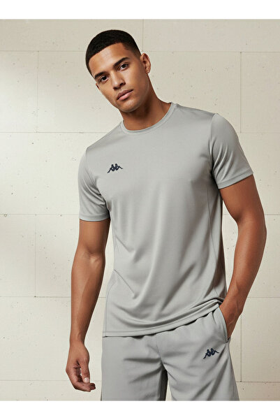 Kappa Men Logo Print Performance T-shirt