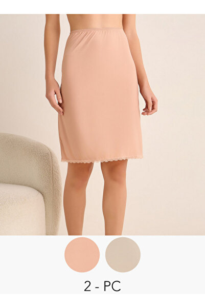 FAV Set of 2 - Lace Trim Shaping Skirt