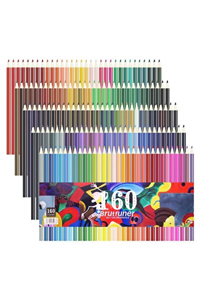 Brutfuner Colored pencils 160 colors/set, with storage case