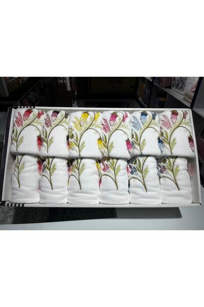 VELLON HOME Drl. Anali Kizli 12 Piece Towel Set