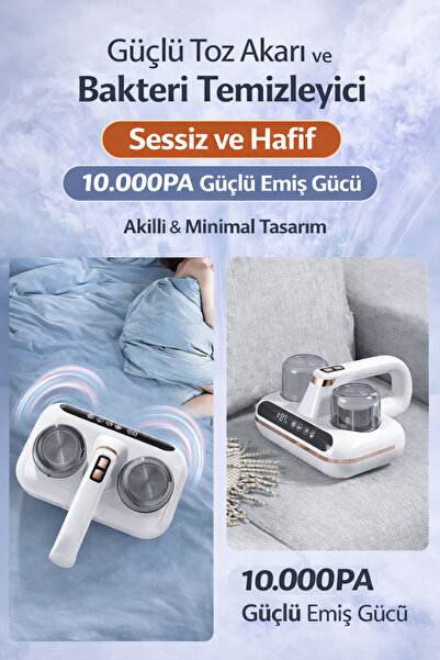 Qifit Yatak ve Koltuklar İçin 16KPa Güçlü Vakum Süpürgesi – Elde Taşınabilir ...