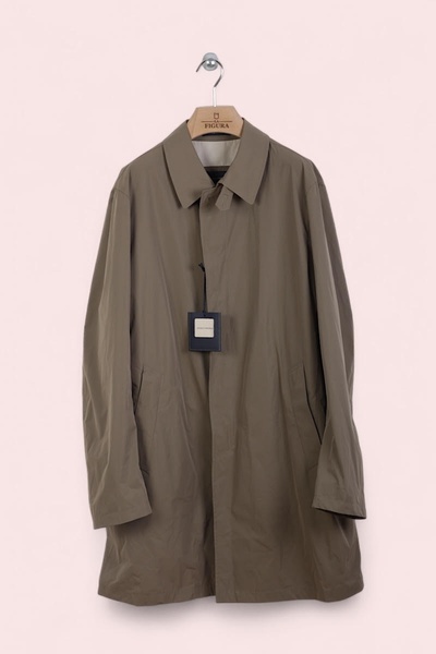 Angelo Nardelli Trench Barbati Impermeabil, Usor si Pliabil Kaki