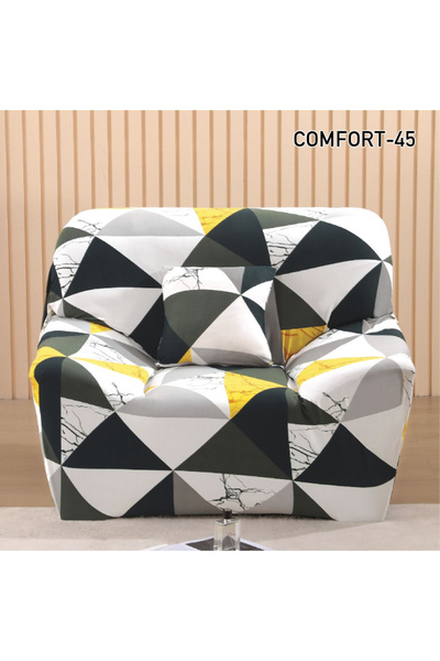 ANATOLIATEKSTILE Elastic Armchair Cover S (90*140) with elastic, Full Protect...