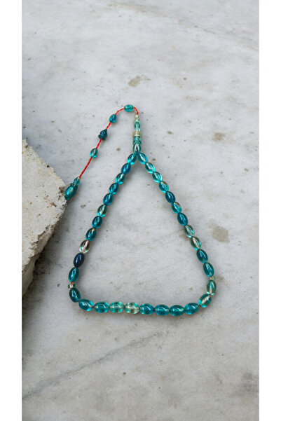 İnan Tesbih سبحة من حجر العنبر المشغول يدويًا من نوع Modeş Ateşi (سالح أستا)