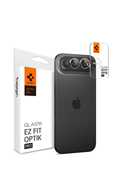 Spigen Folie de sticlă pentru cameră iPhone 17 Air Glas.tR Optik EZ Fit Pro, ...
