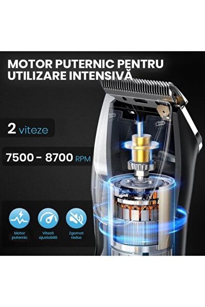 xenomo Masina de tuns si ras Xenomo® PRO TRIM, multifunctionala 6 in 1, afisaj digital