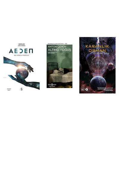 İthaki Yayınları Aeden: Bir Dünya Hikayesi + 2 Kitap Daha (Set)