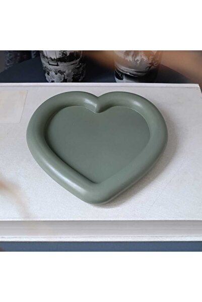 E.M.S AVM Mint Green Color Jewelry Plate Decorative Plate Organizer Plate Clo...