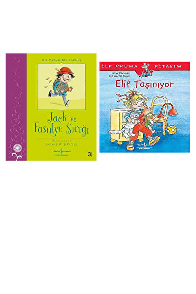 TÜRKİYE İŞ BANKASI KÜLTÜR YAYINLARI Jack ve Fasulye Sırığı: Bir Varmış Bir Yo...