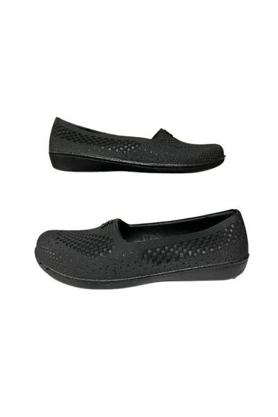 Emek Pantofi de lucru pentru femei, negri, cu talpă anti-alunecare