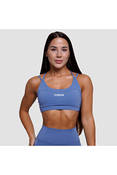 GymBeam Sutien sport FIT, albastru-aprins