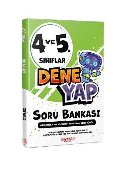 Dinamo Yayınları 4 VE 5, SINIFLAR DENE YAP SORU BANKASI