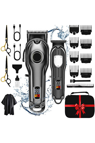 xenomo Xenomo® DUAL TRIM professional hair clipper, clipper + T-Blade trimmer...