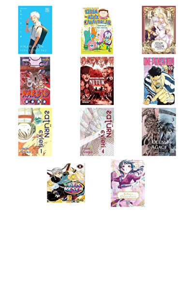 TÜRKİYE İŞ BANKASI KÜLTÜR YAYINLARI Hikaru’nun Veda Ettiği Yaz 1 + 10 Kitap D...