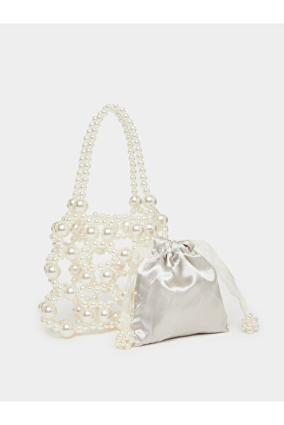 Styli حقيبة يد مزينة باللؤلؤ