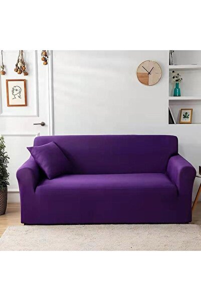 ANATOLIATEKSTILE Husă Canapea Colțar Elastică L(180*230) cu elastic, Protecți...