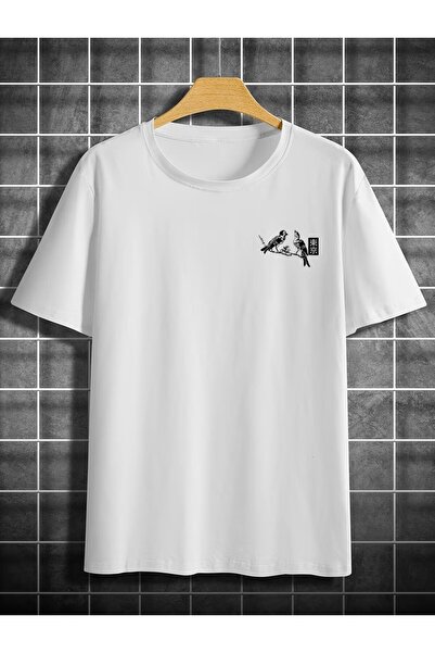 Mambo Μαύρο Blessed Written Oversize χτενισμένο βαμβακερό μπλουζάκι