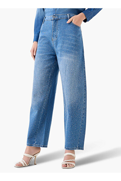 2Xtremz Mid-Rise Jeans with Embellished Detail