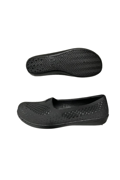 Emek Rubber Women's Black Non-Slip Sole Work Shoes