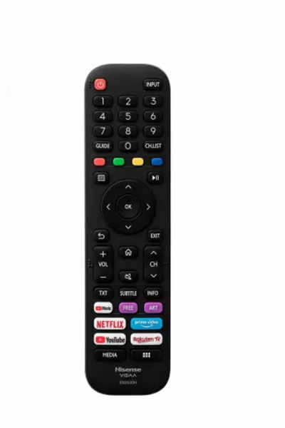Hisense ORIGINAL VIDAA EN2G30H Smart Remote Control Netflix YouTube RakutenTV...