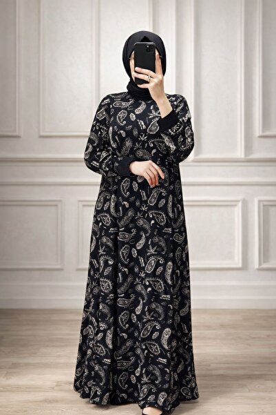 Butik Hülya Desenli Elbise