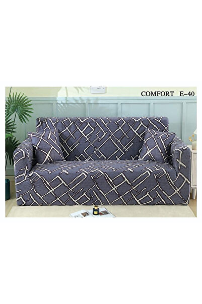 ANATOLIATEKSTILE Husă Canapea Colțar Elastică L(180*230) cu elastic, Protecți...