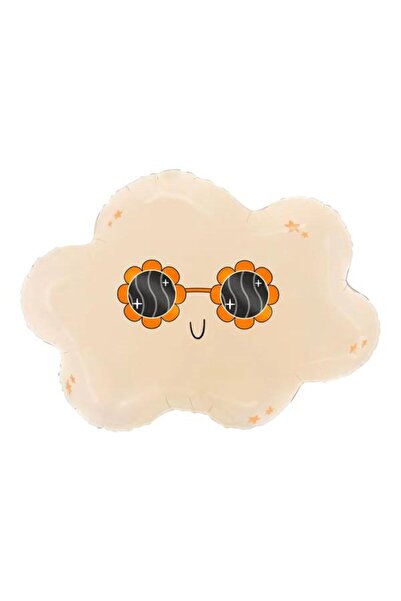 kidspartim Retro Glasses Cloud Foil Balloon 58X44 cm