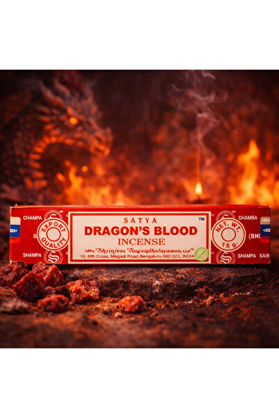 satya ''Dragon's Blood'' Scented Sticks