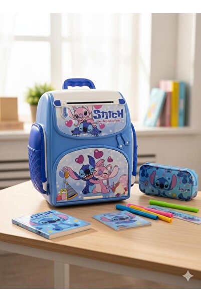 TeknoEser Stitch Temalı Dekoratif Kumbara | Çocuklar İçin Sevimli Para Birikt...