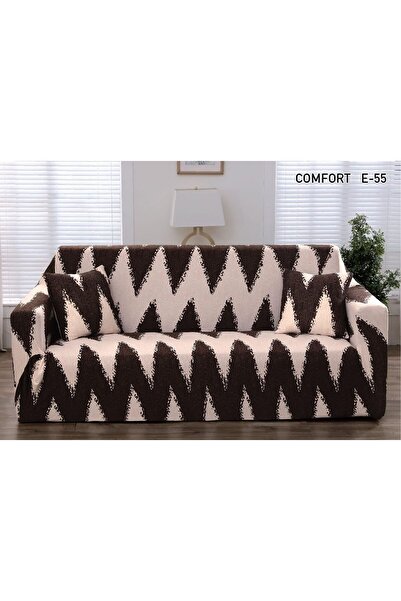 ANATOLIATEKSTILE Elastic Corner Sofa Cover L(180*230) with elastic, Full Prot...