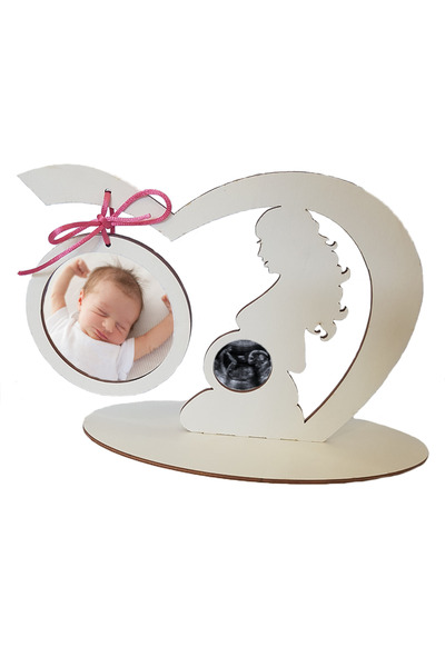 Amco Personalized wooden gift for mothers 17.5 x 26 x 9 cm