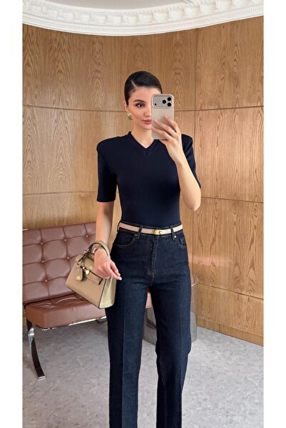 HAZELANNA Επενδυμένο Μπλε Ναυτικό Κορμάκι