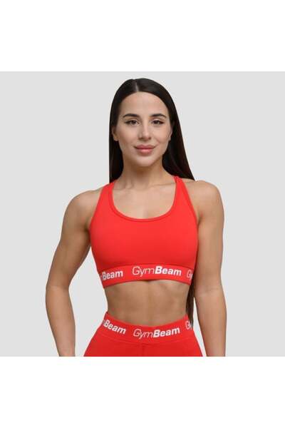GymBeam Sutien simplu pentru femei Rouge Red