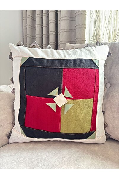YOUC Design Design Throw Pillow Cover 41 X 41 Limited Edition Patchwork Multi...