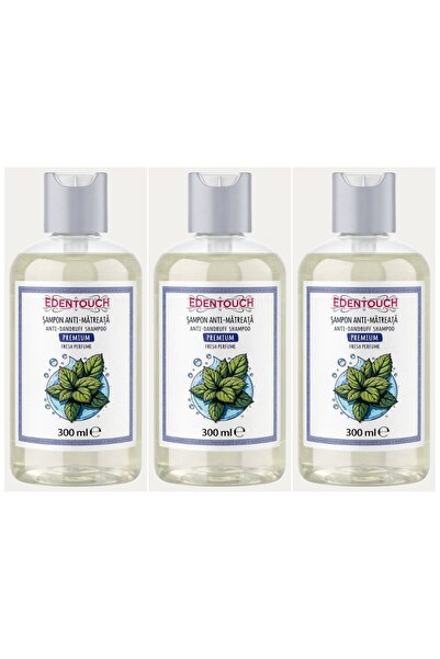 clarsanit SET OF 3 - EdenTouch anti-dandruff shampoo 300 ml