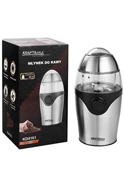 Kraft Rasnita electrica pentru cafea, condimente, 60 g, 300 W, argintiu,