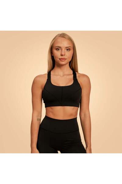 GymBeam Sutien sport Sense Negru - BeastPink