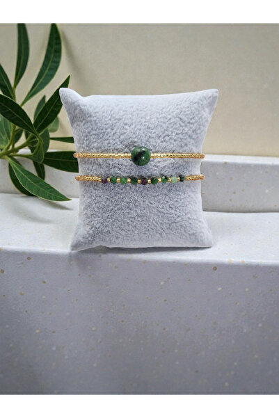 Home Rubyzoisit Tasi Double Combination Bracelet