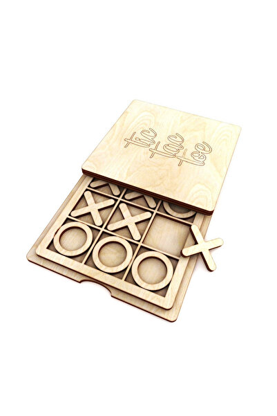 Amco Wooden toy game X and 0