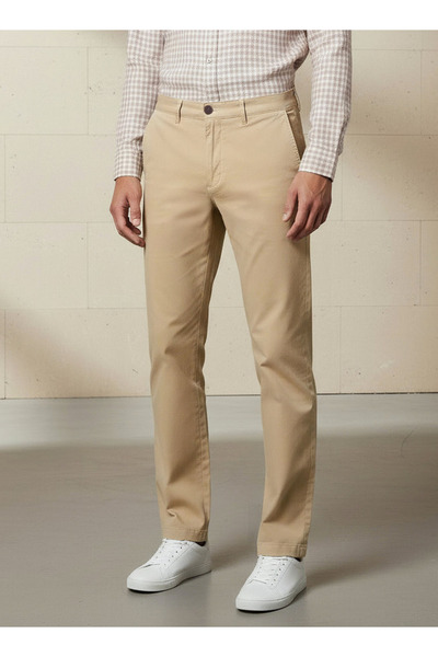 FAV Men Slim Fit Cotton Stretch Chinos