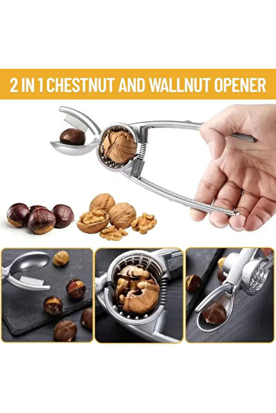 SMANIA NutCracker™ 2 in 1 chestnut and wallnut opener