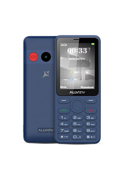 Allview Telefon mobil M30 LUNA, 2.8 inch, Dual Sim, 2G, 1.3 MP, Albastru inchis
