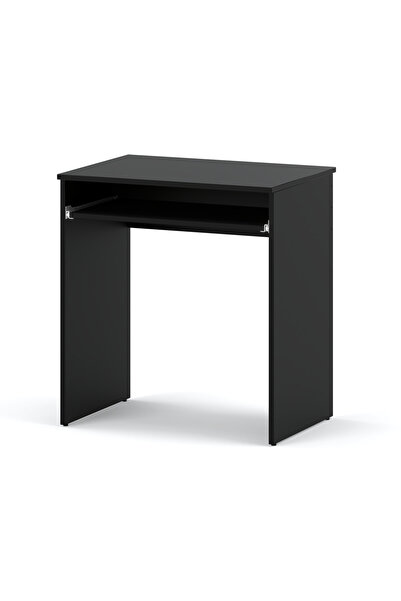 Other Small Black Computer Desk 68 CM 1 Shelf Gaming Furniture School