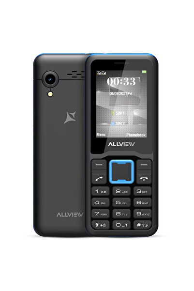 Allview Telefon mobil M30 Stark, Dual SIM, 32MB RAM, 32MB, 2G, Negru